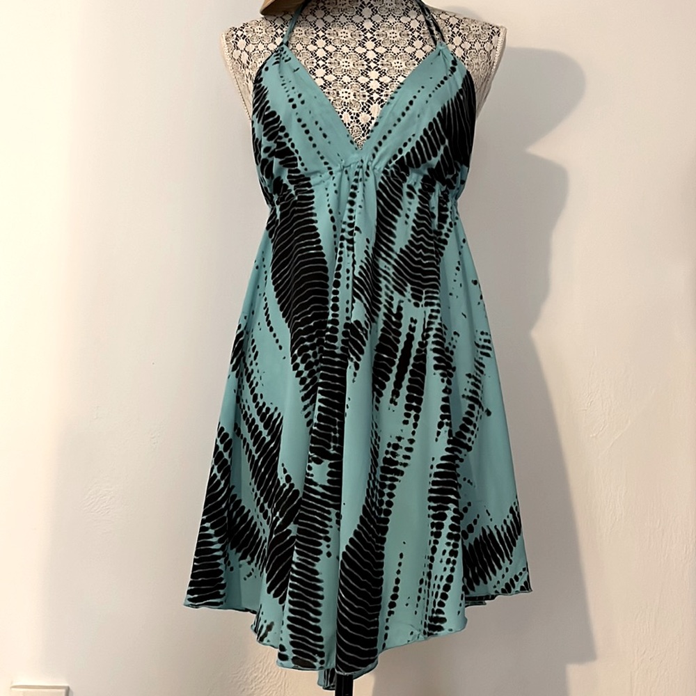 Elan Tie-Die Cocktail or Beach Cover-Up Dress